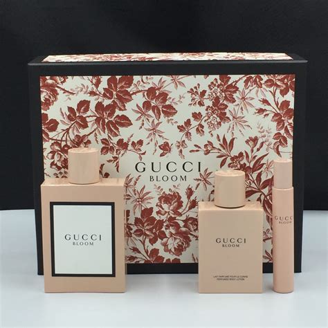 gucci travel size perfume set|Gucci bloom 100ml gift set.